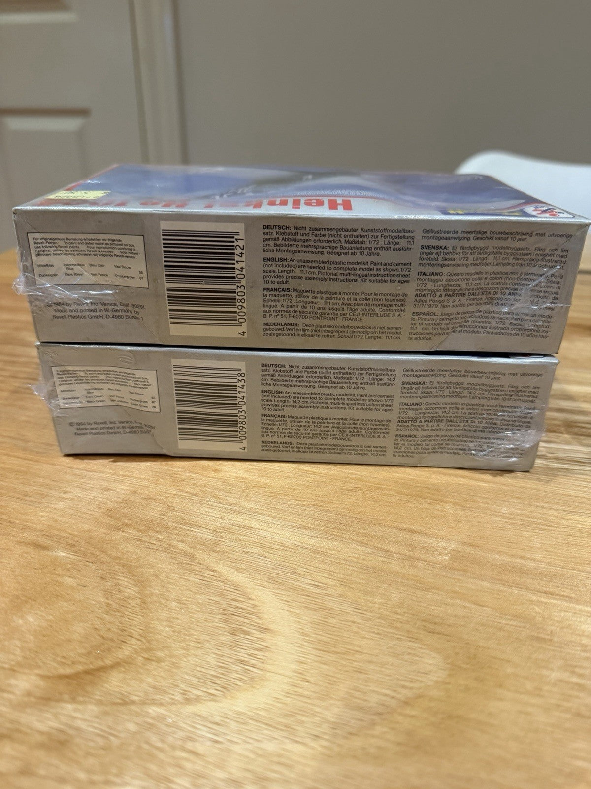 Revell 1/72 Heinkel He100D & He162A-1 Kits Sealed 1984 West Germany Lot