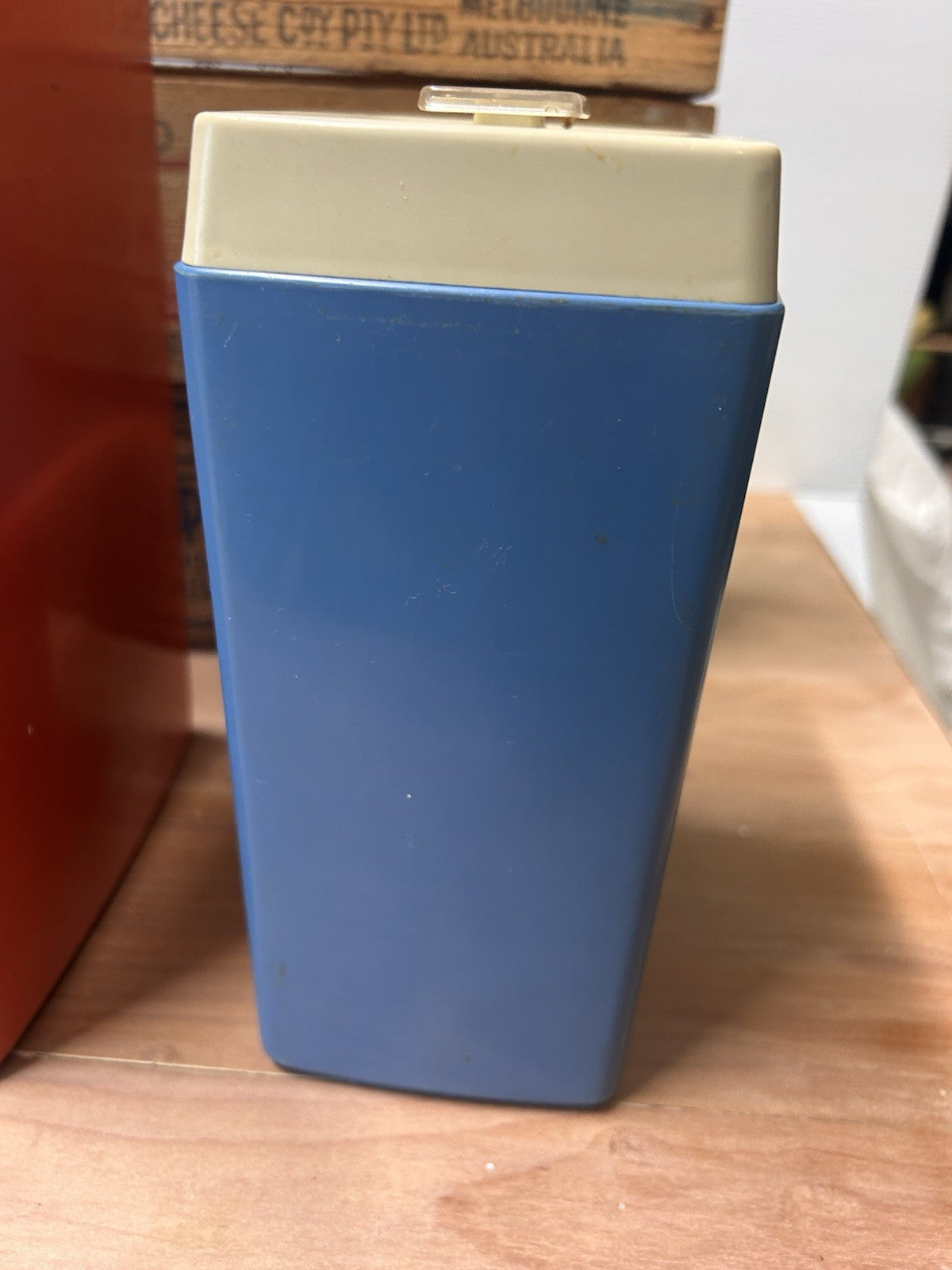 Nylex Retro 1960s Flour & Rice Canisters Set Made in Australia Kitchen