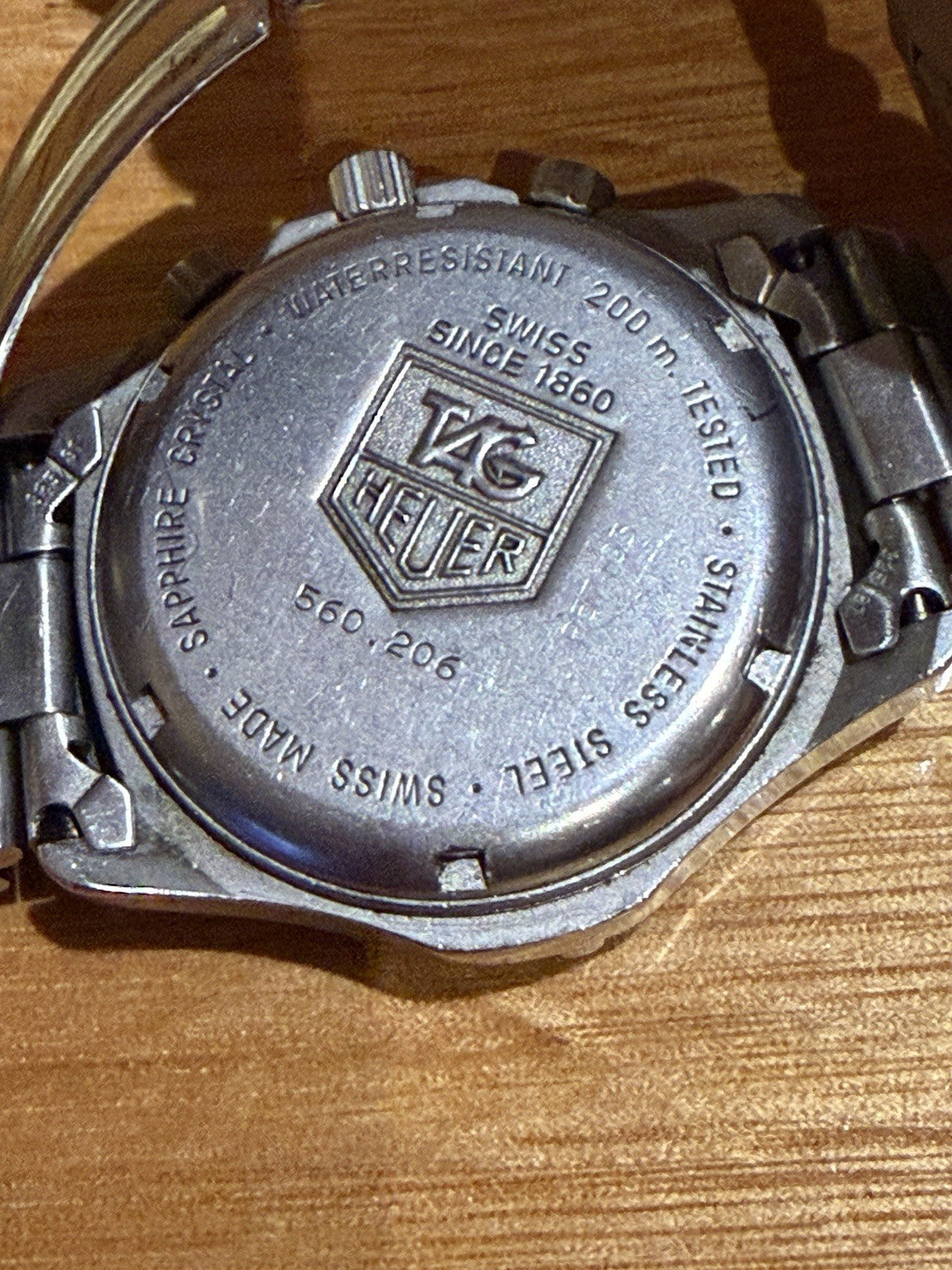 TAG Heuer Professional 200m CE1111 Chronograph Quartz Men’s Watch 1 Owner