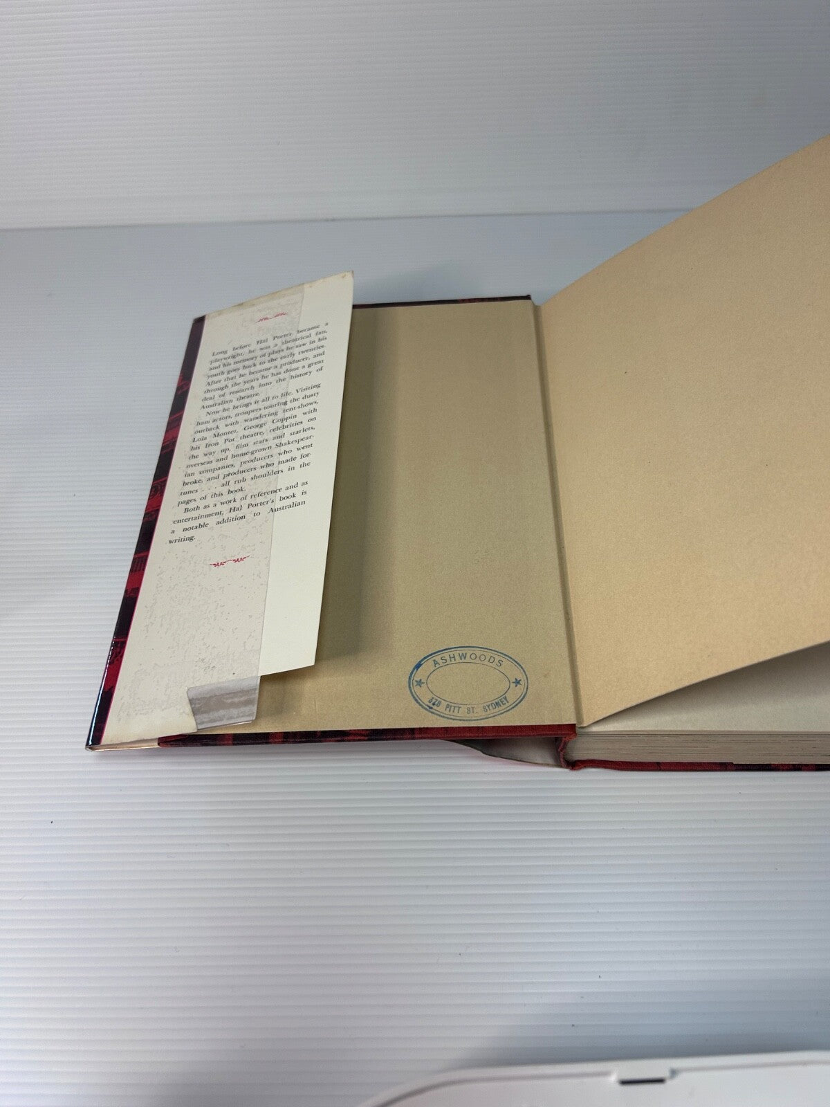 Stars of Australian Stage & Screen Hal Porter 1965 HC DJ Rigby 1st Ed