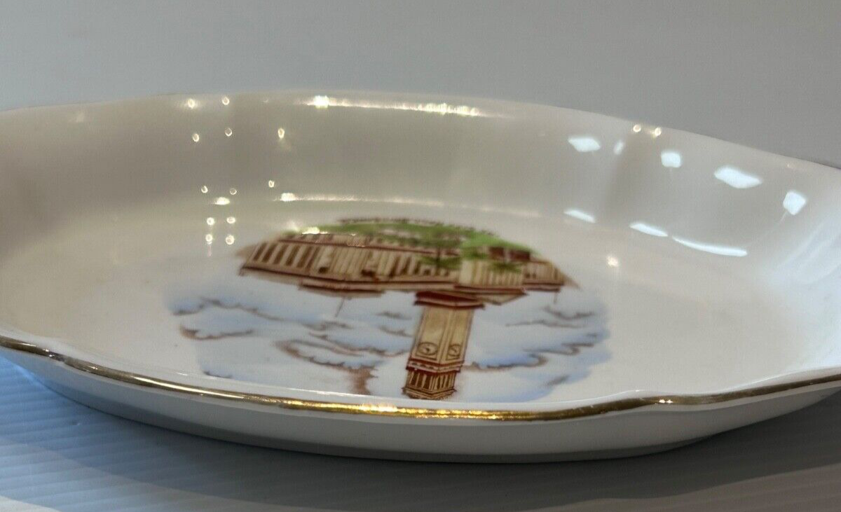 Vintage Royal Standard Bone China Dish – Brisbane City Hall, 20cm – Made in Engl