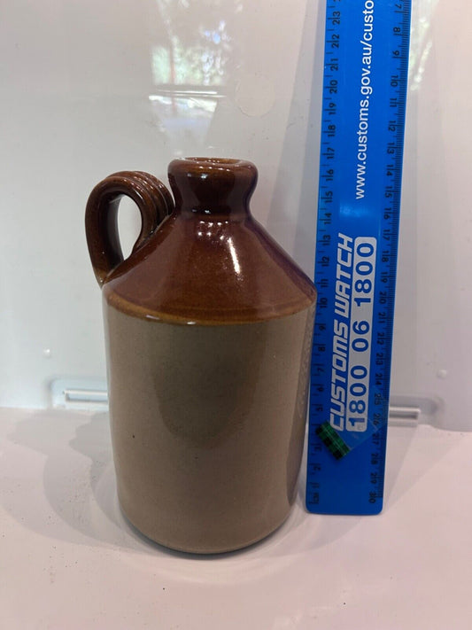 Pearsons Of Chesterfield 1810 England Vintage Scalloped Handled Two Tone Flagon