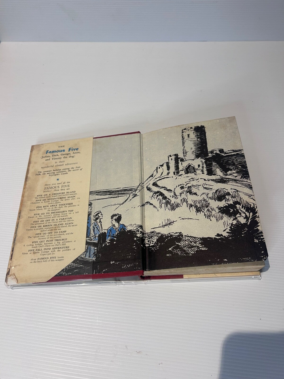 Five Have a Wonderful Time Enid Blyton 1953 H&S 2nd Impression HC DJ 11th Famous