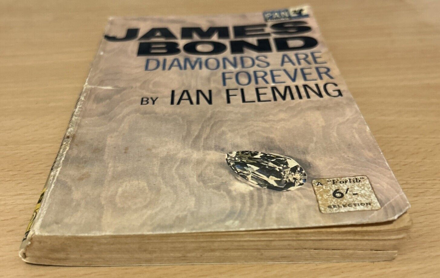 Diamonds Are Forever by Ian Fleming, PAN paperback, 16th printing 1964