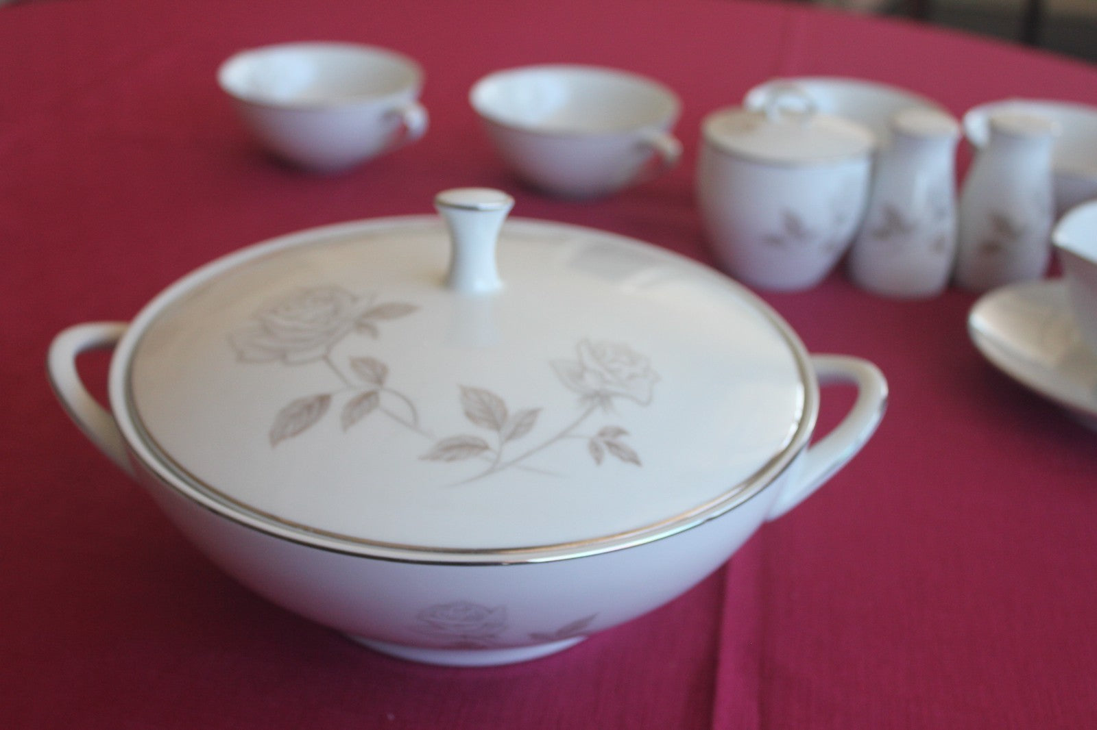 Vintage Noritake “Rosay” China Tea Set – Complete Service