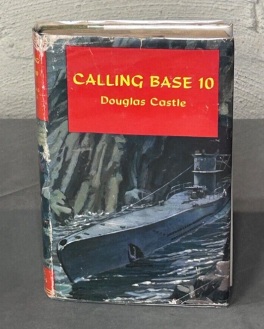 Calling Base 10 by Douglas Castle with unclipped dust jacket undated version