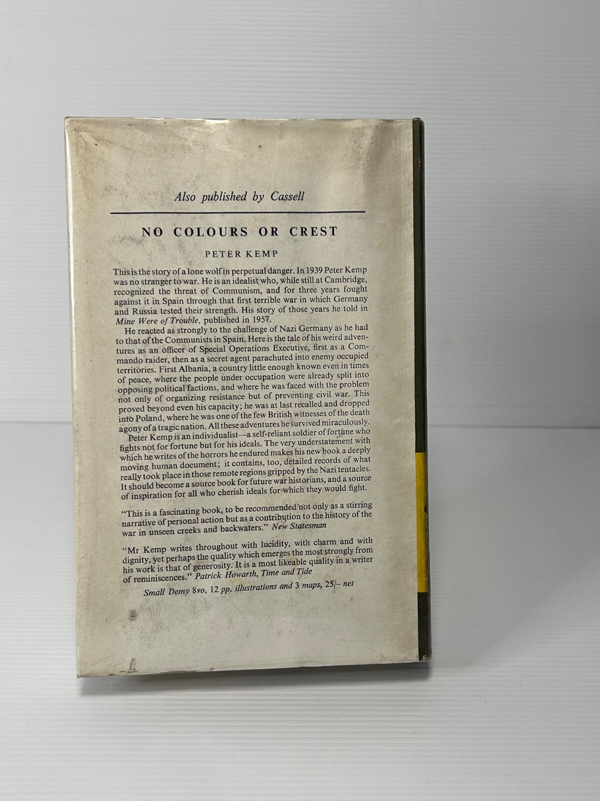 Adventurer Extraordinary Godfrey Lias 1961 HC DJ Cassell Tiger Sarll Story
