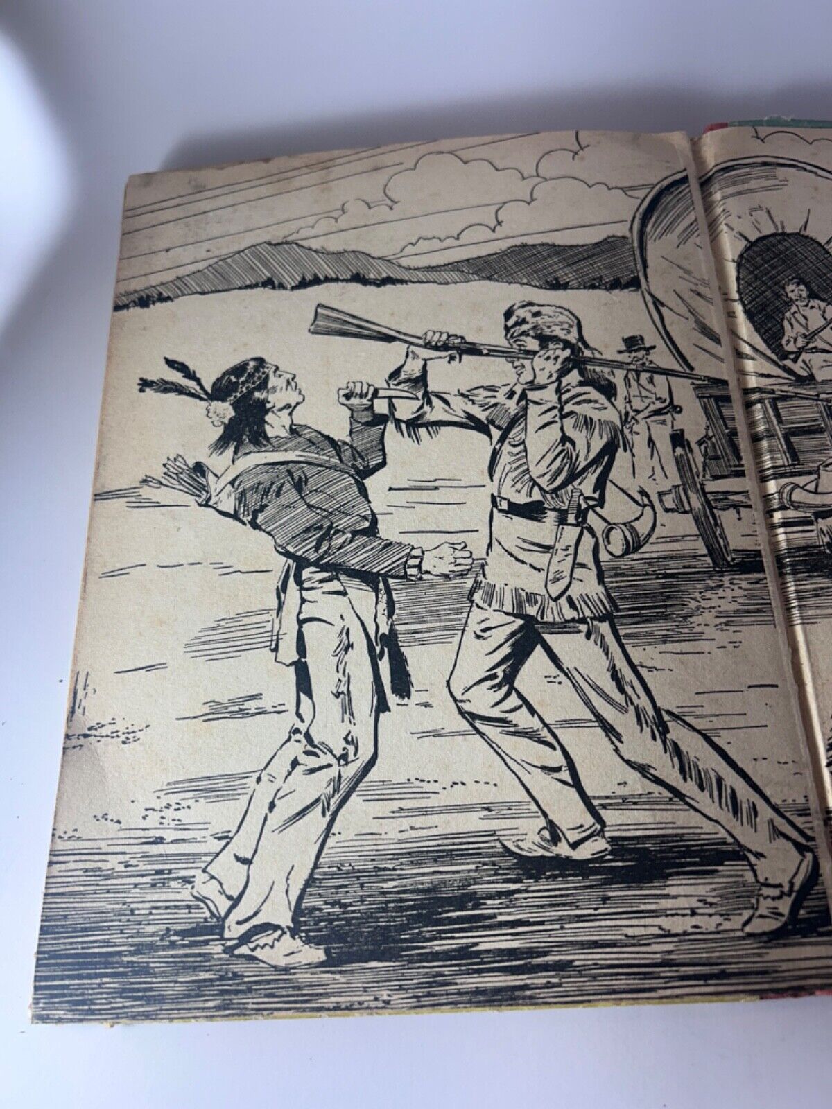 Hawkeye and the Last of the Mohicans Annual No 1 by Michael Holt-Hardback 1958