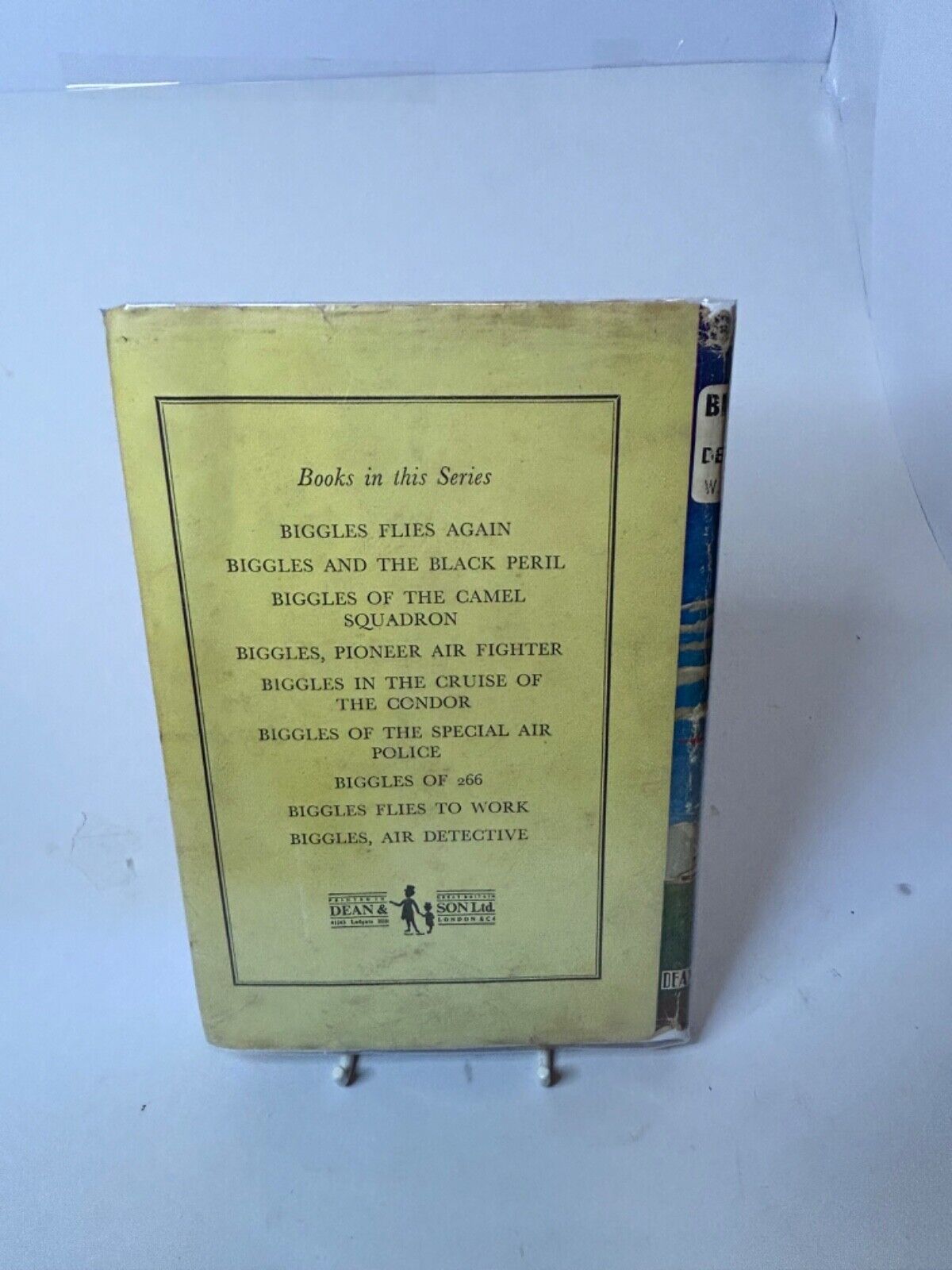 Biggles Of The Special Air Police Captain W E Johns 1960s Dust Jacket Hardcover