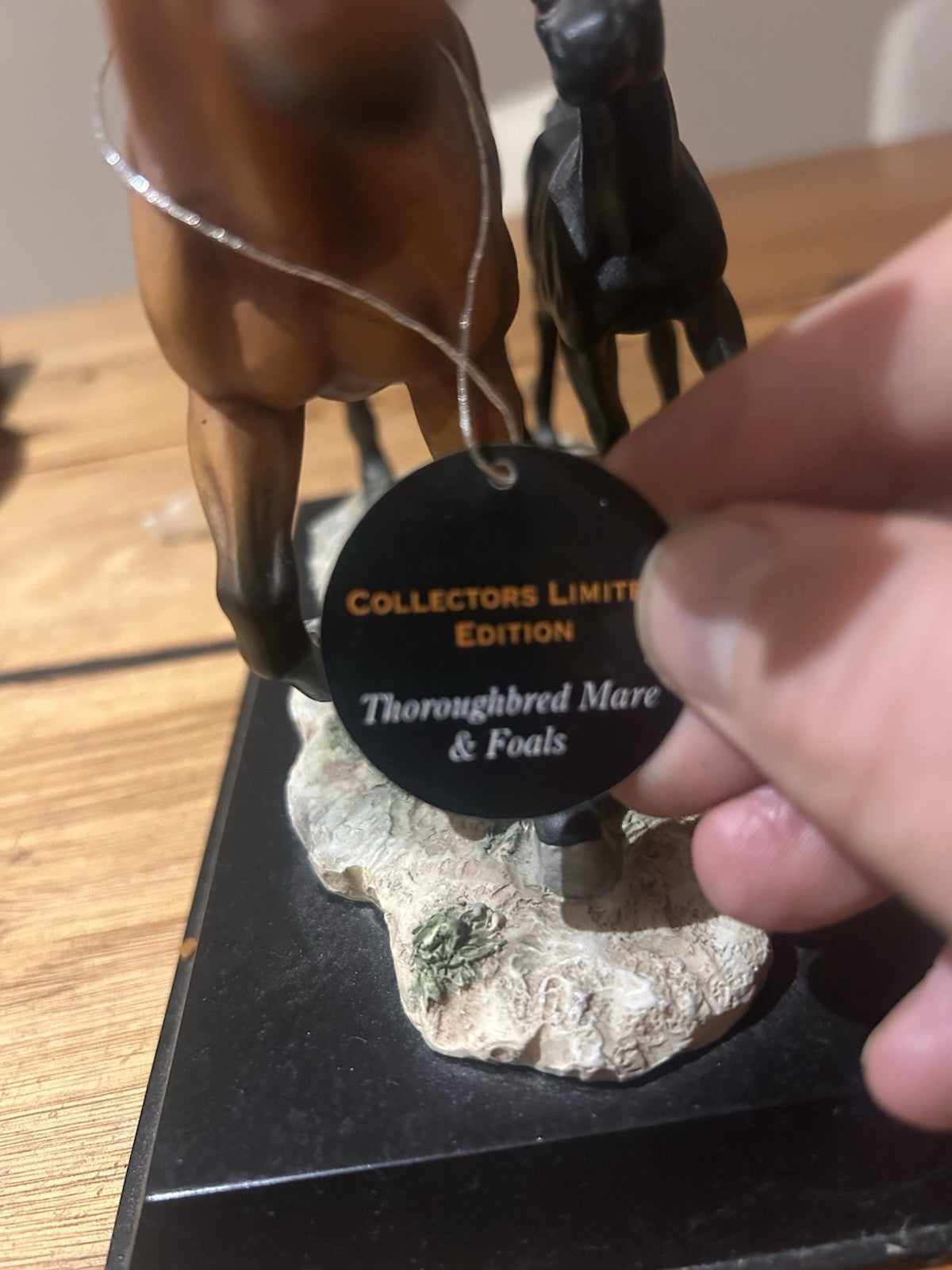 Horse Country Collectibles Mare & Foal Figurine – Original Tag – Vintage HQ