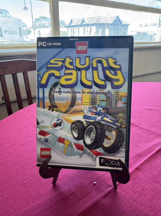 LEGO Stunt Rally PC CD-ROM – Complete w Case & Disc | Classic LEGO Racing | 2000