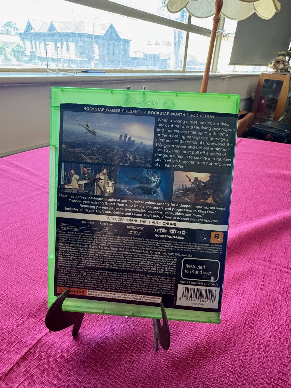 Grand Theft Auto V GTA 5 Xbox One Complete w Manual – PAL | 2014