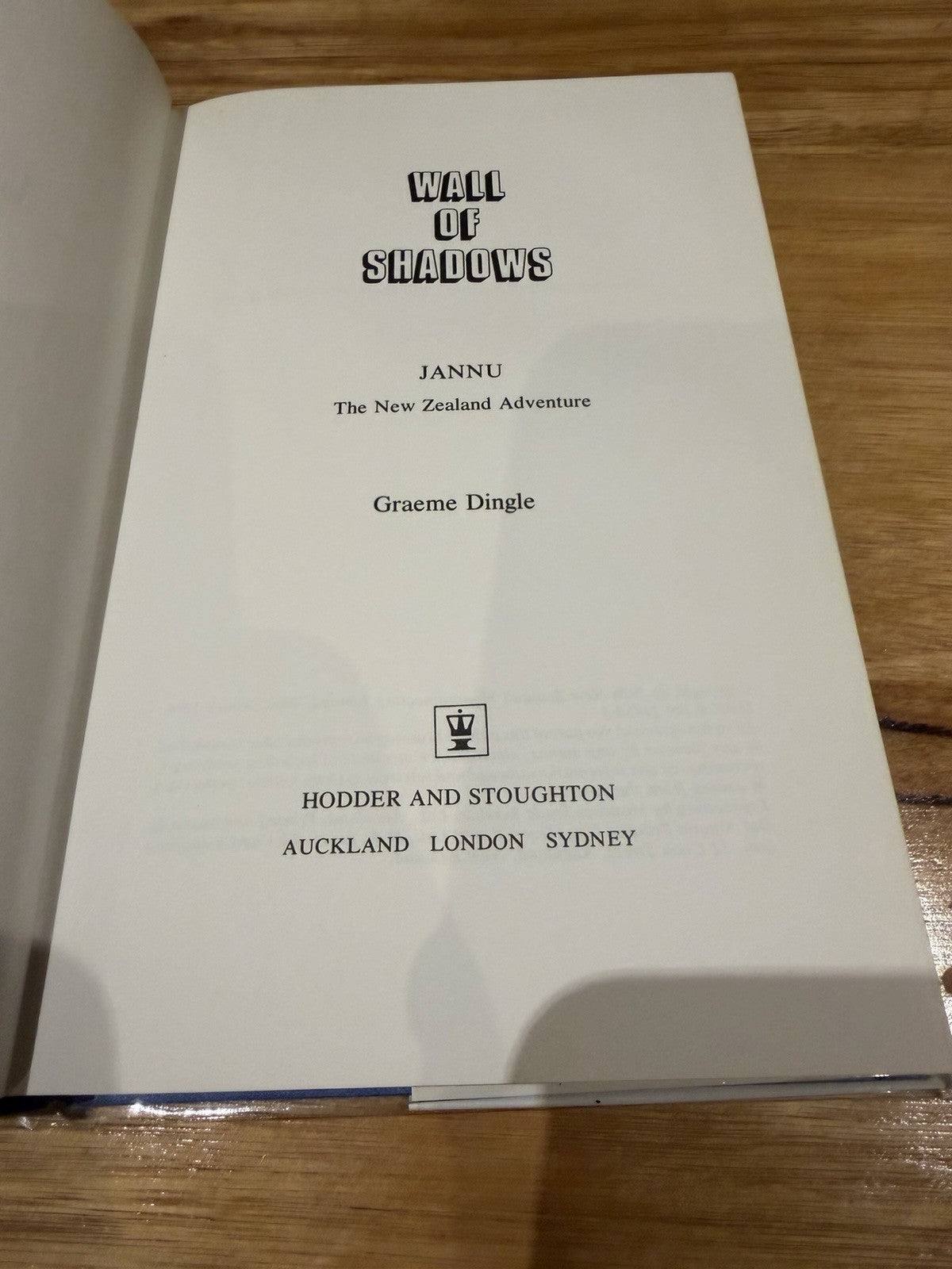 Graeme Dingle Wall of Shadows Jannu 1976 1st Ed HC DJ Edmund Hillary NZ