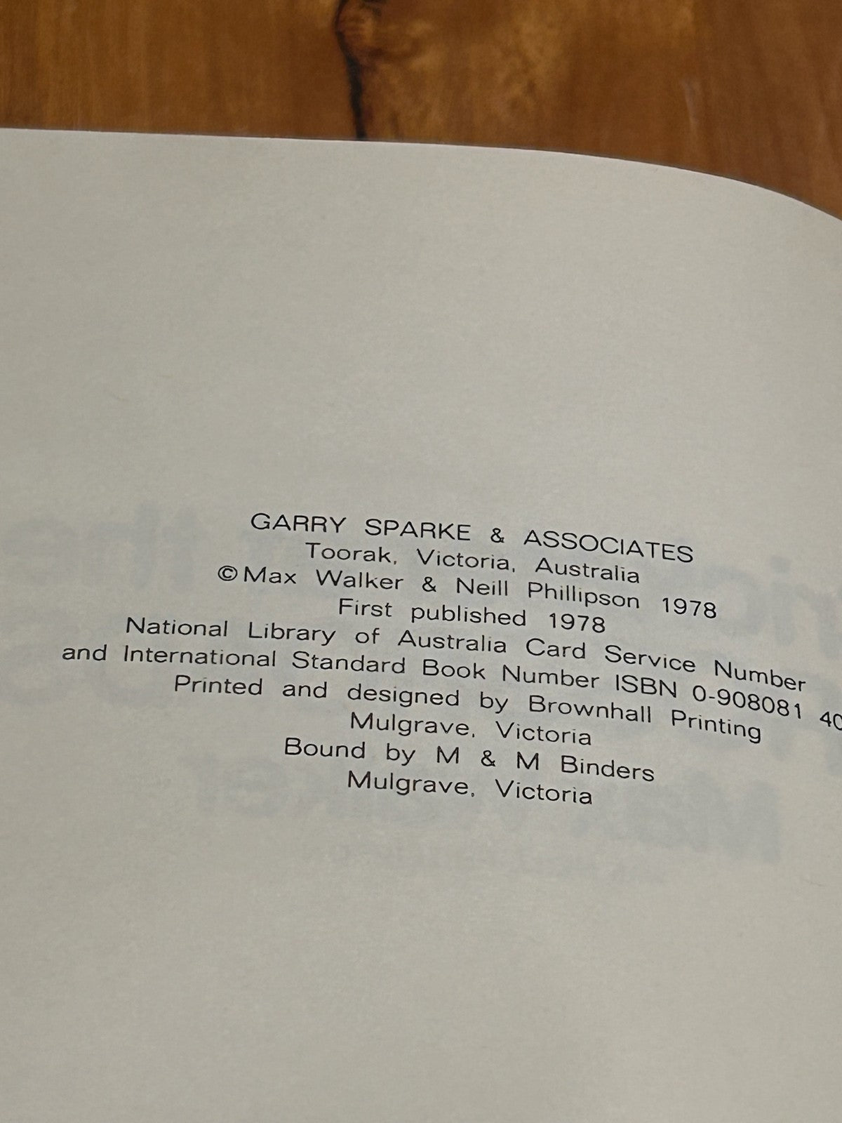 Cricketer at the Crossroads by Max Walker | 1978 First Edition Hardcover |