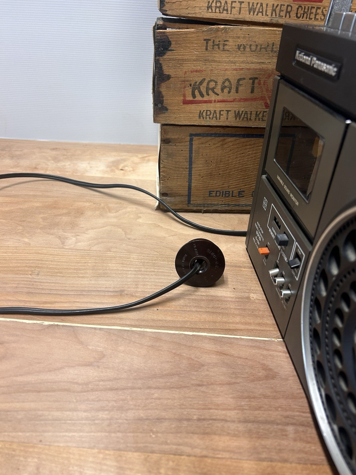 National Panasonic 5310 Radio Cassette Recorder 1970s Japan Works CrO₂