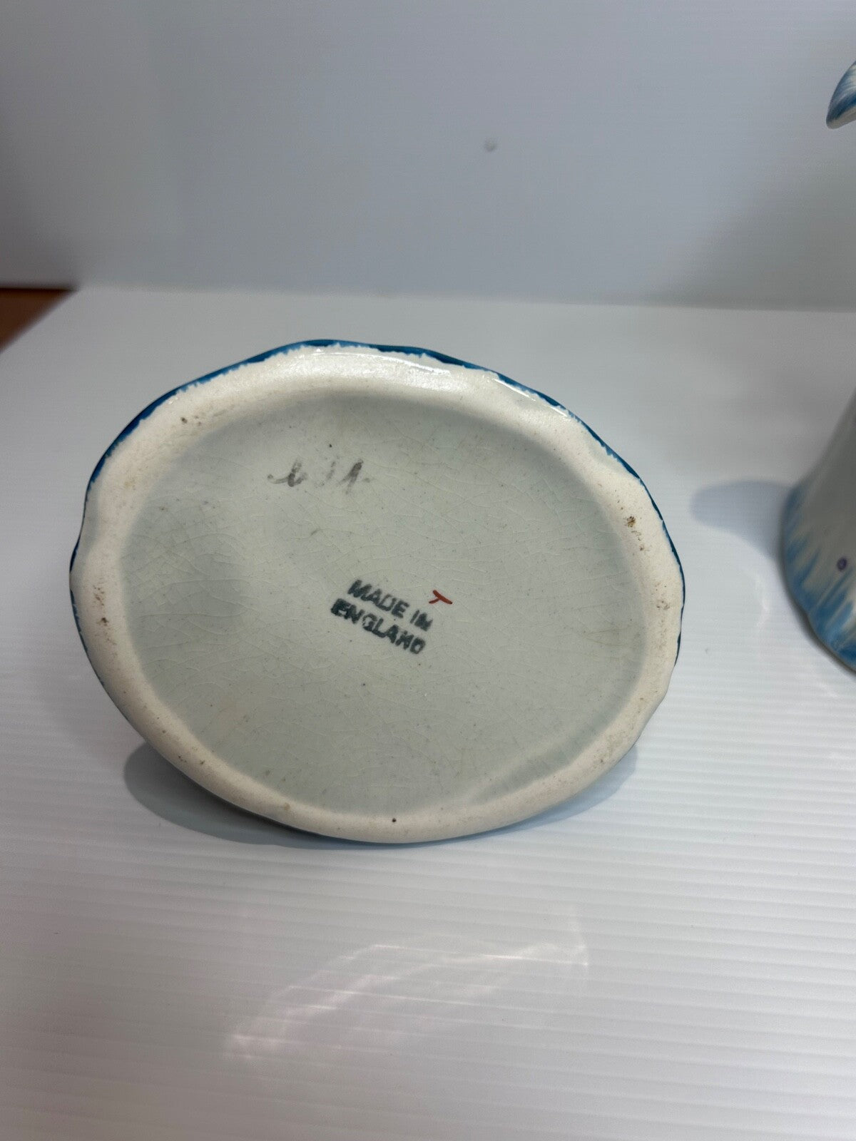 Vintage 1930s “Little Old Lady” Teapot Trio Set – Made in England – Handpainted