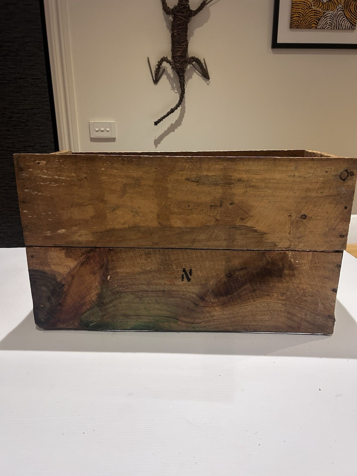 Rare Vintage SPC Fruit Crate – Cling Peaches Box – Shepparton VIC 1950s