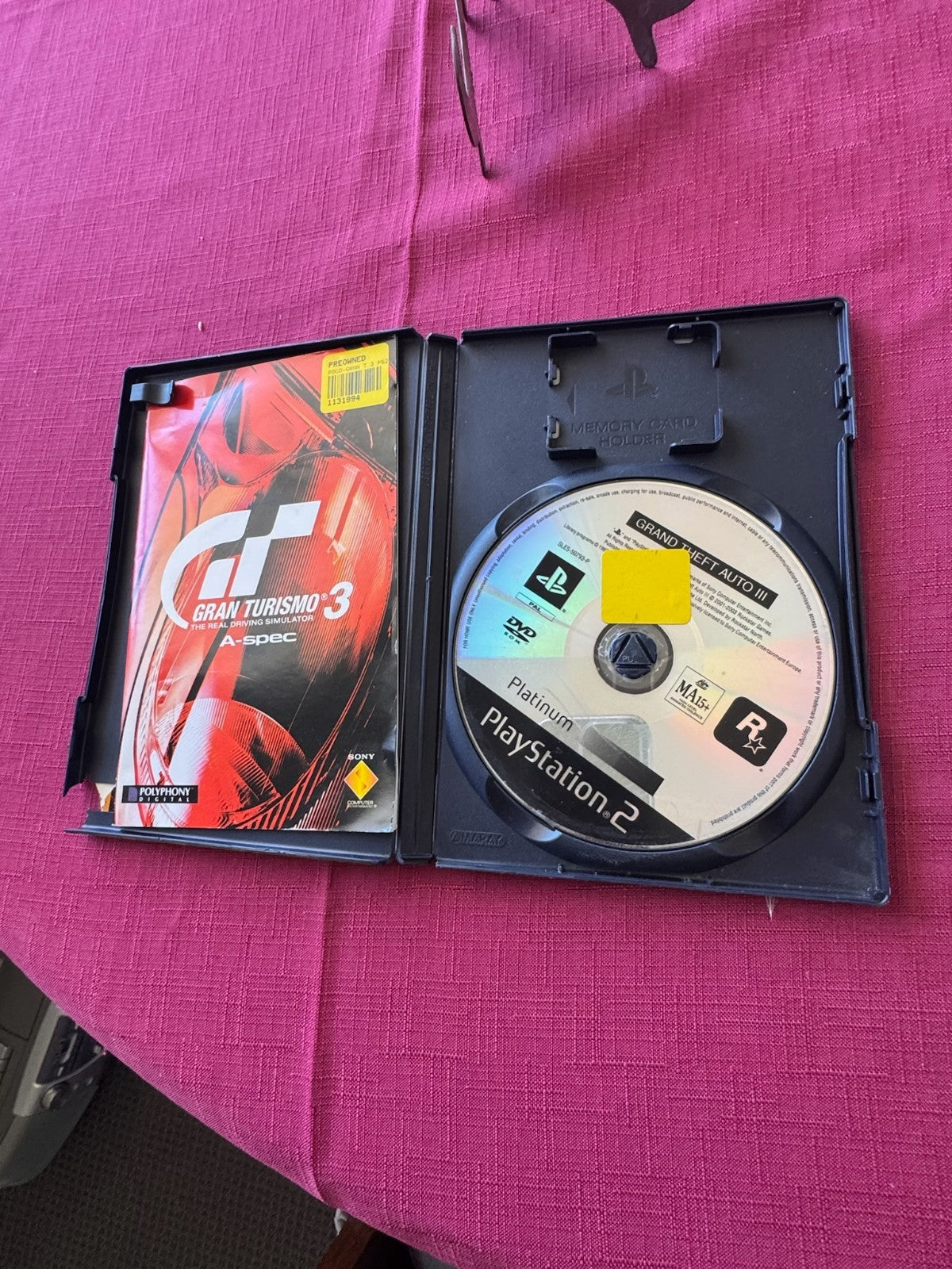 Grand Theft Auto III PS2 PAL – GTA 3 – Complete w/ Manual | 2001