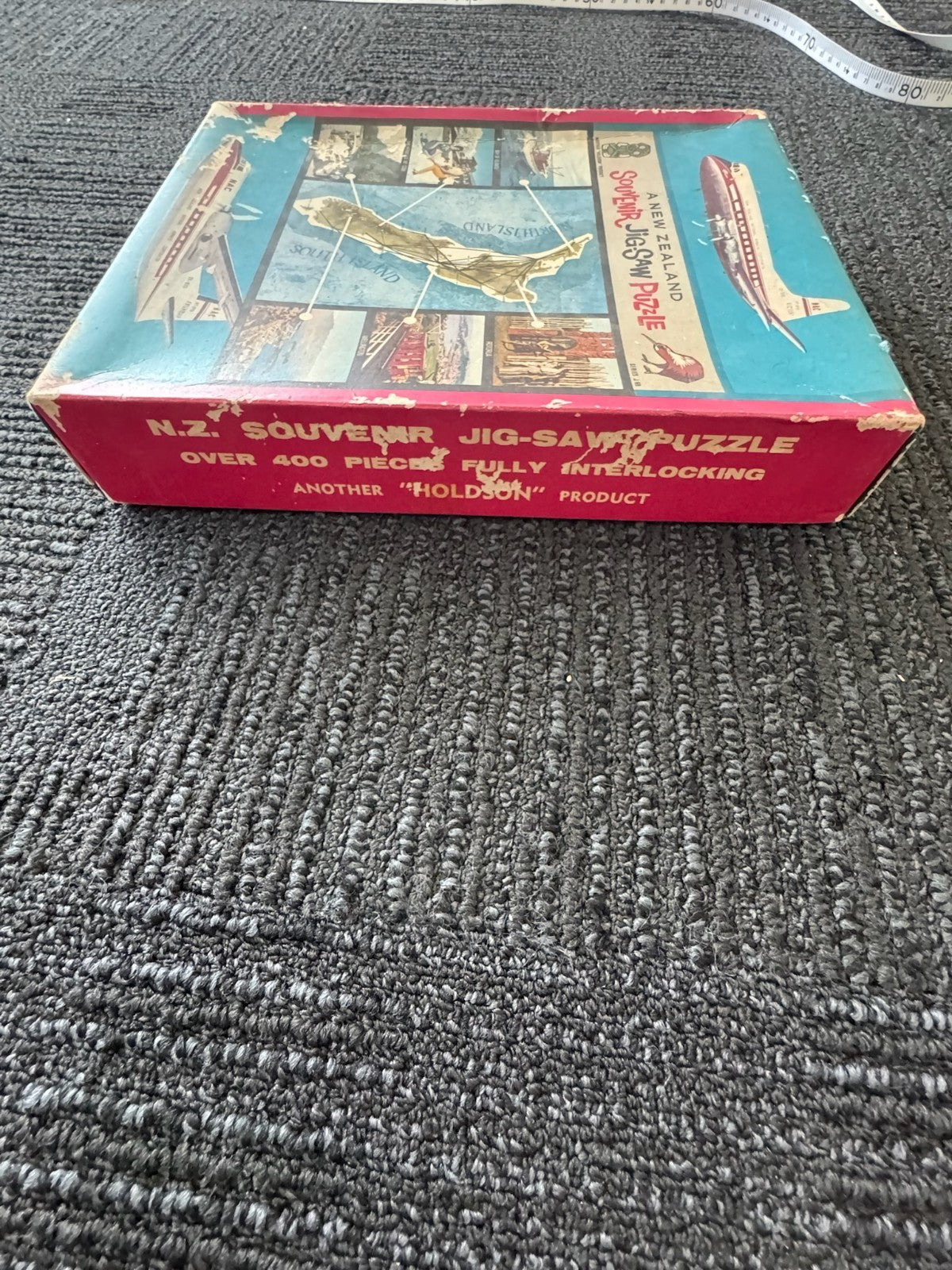 New Zealand Souvenir Jig-Saw Puzzle Holdson – Vintage Boxed 400pc | Mid-century