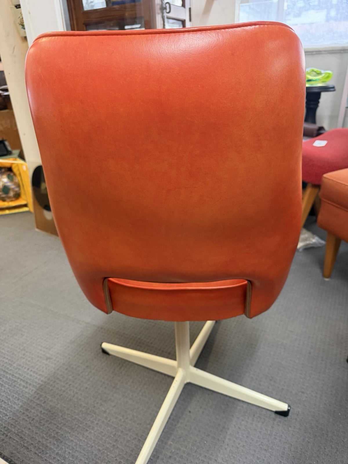 1970s Dimensional Plastics Glamourama Resin Dining Table 4 Swivel Chairs