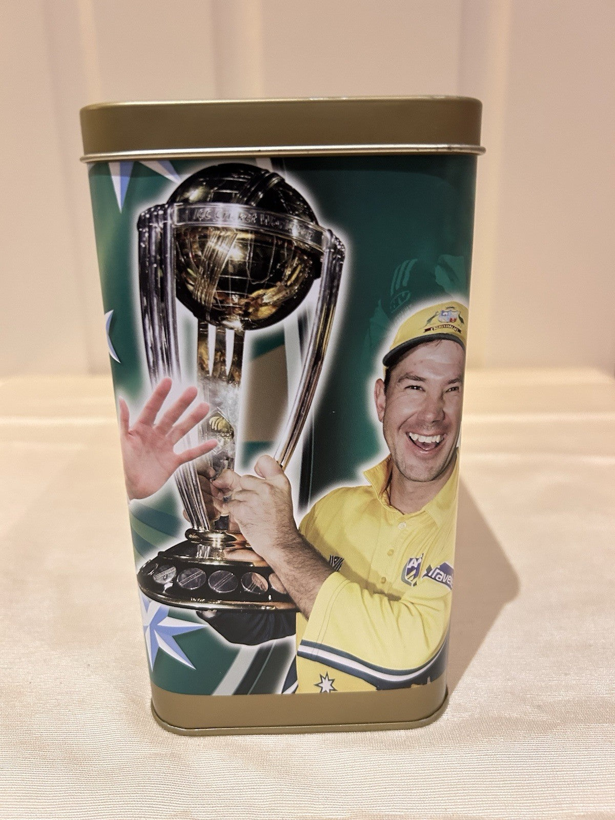 Weet-Bix Limited Edition Collectors Tin 2006/07 Australian Cricket Empty