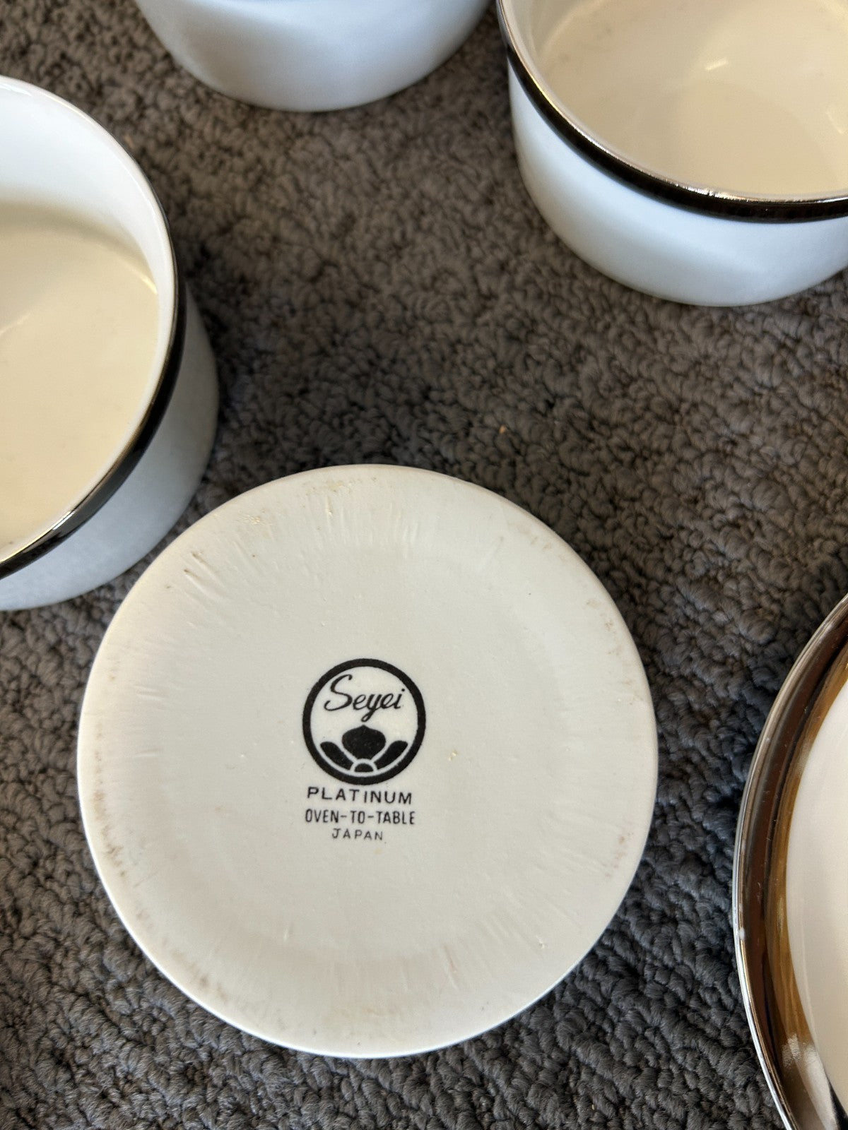 Vintage Yamato Fine China “Royalty Series” Platinum Dinner Set - 63 pieces