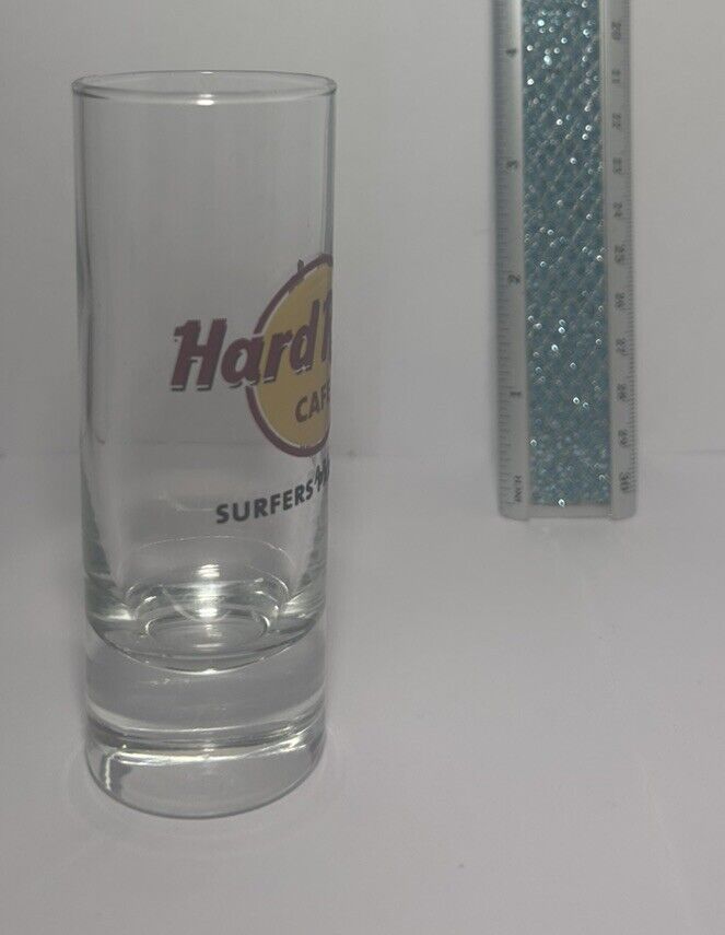 HARD ROCK CAFE SURFERS PARADISE SHOT GLASS SOUVENIR - CLOSED LOCATION