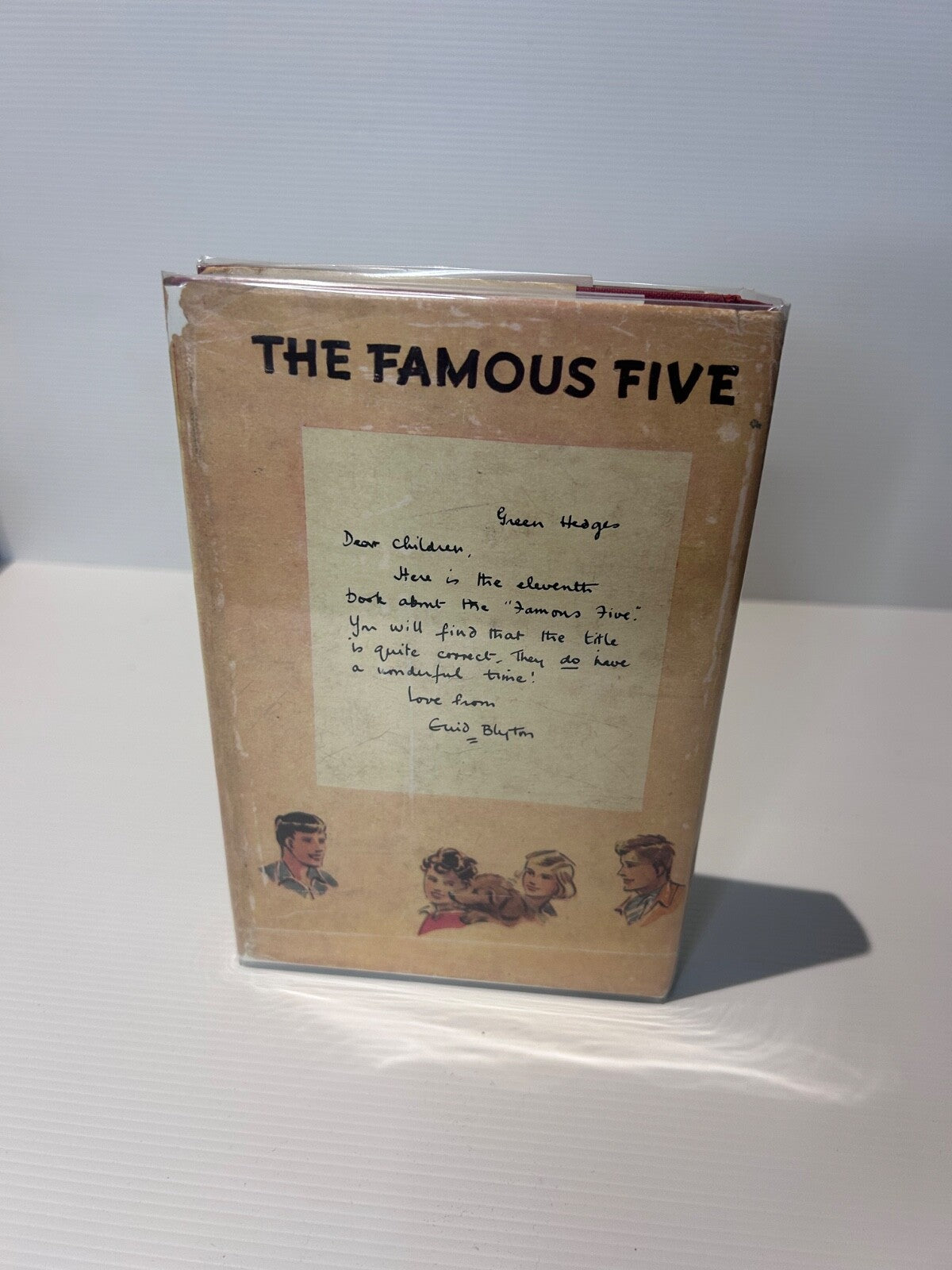 Five Have a Wonderful Time Enid Blyton 1953 H&S 2nd Impression HC DJ 11th Famous