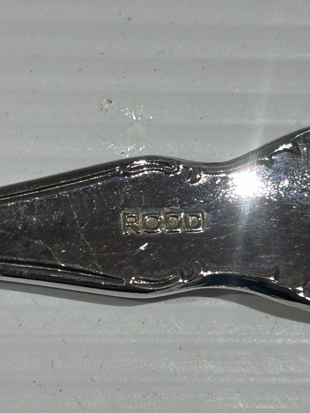 Vintage RODD Camille Silver Plate Dessert Pastry Cake Forks Set of 6 Boxed