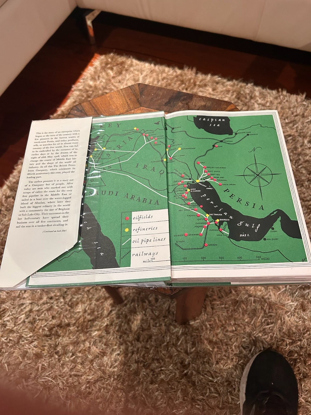 Adventure in Oil Henry Longhurst | First Edition Hardcover 1959 | BP + Brochure