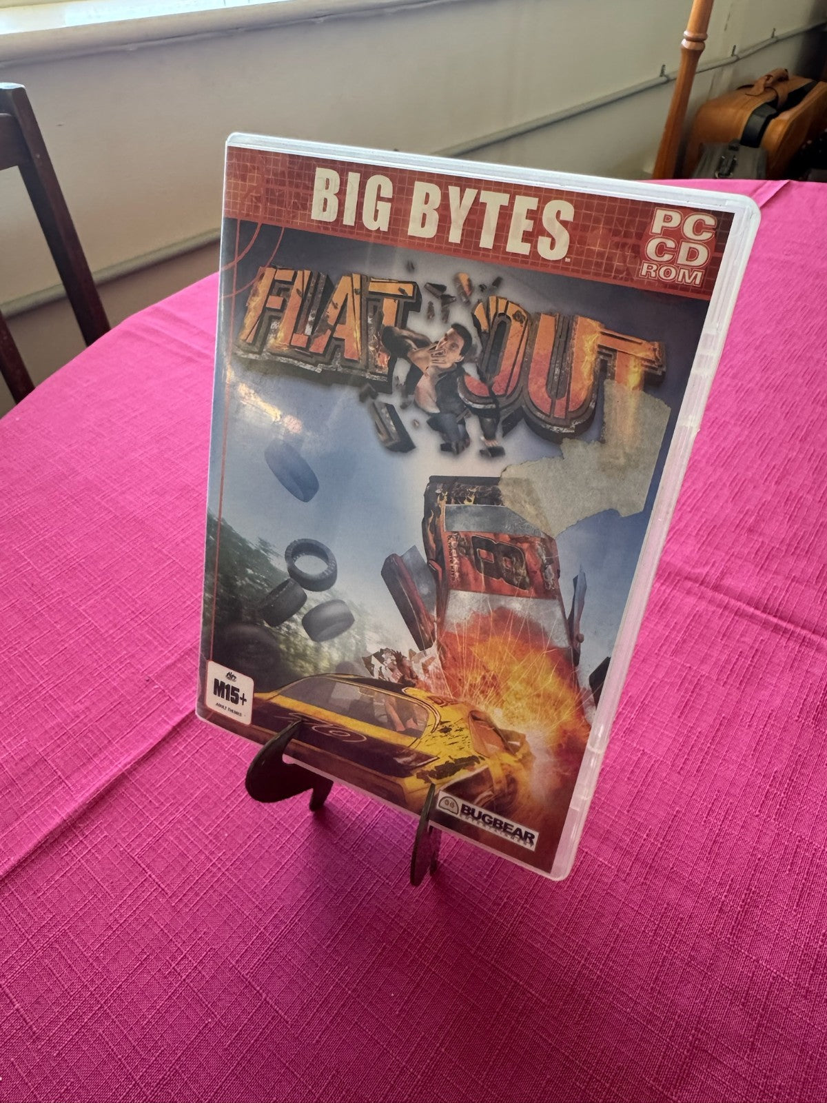 FlatOut PC CD-ROM Big Bytes – Complete 2 Disc Set w Case (PAL) | 2005