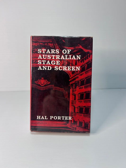 Stars of Australian Stage & Screen Hal Porter 1965 HC DJ Rigby 1st Ed