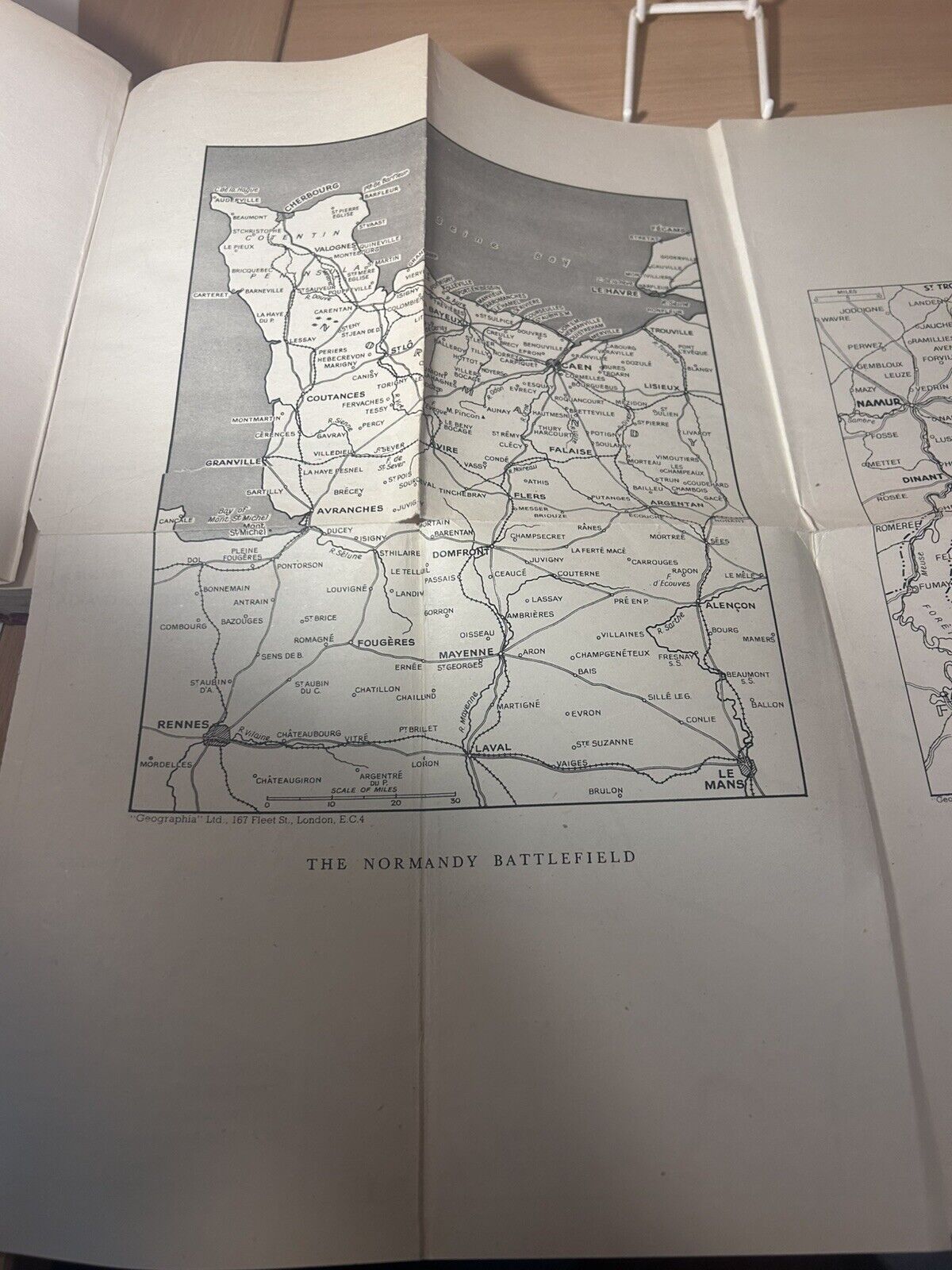 Normandy To The Baltic FIELD MARSHALL MONTGOMERY Vintage 1953 HC Ed. RARE W/ DJ