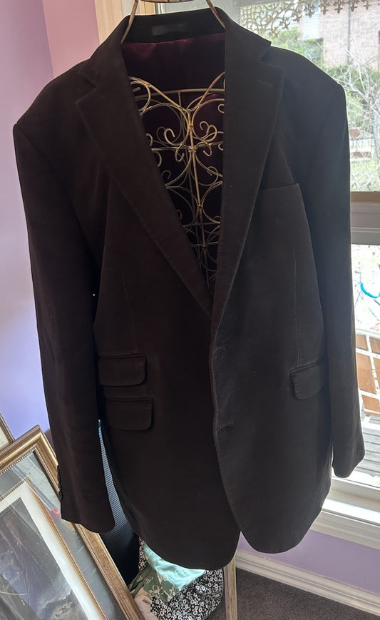 R.M. Williams Blazer 116R Deep Brown Moleskin The Bush Outfitter Vintage AU Made
