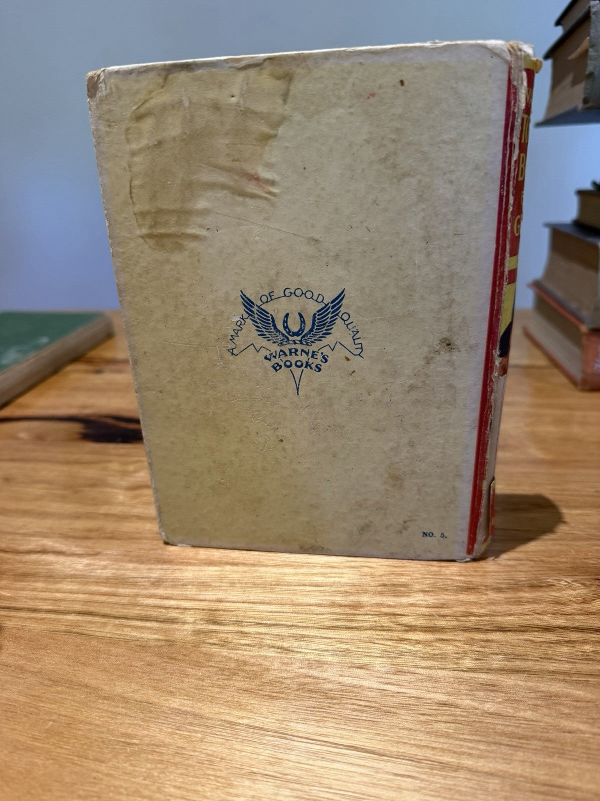 Warne’s Top-All Book for Girls Mary England 1935 Vintage Illustrated Hardcover