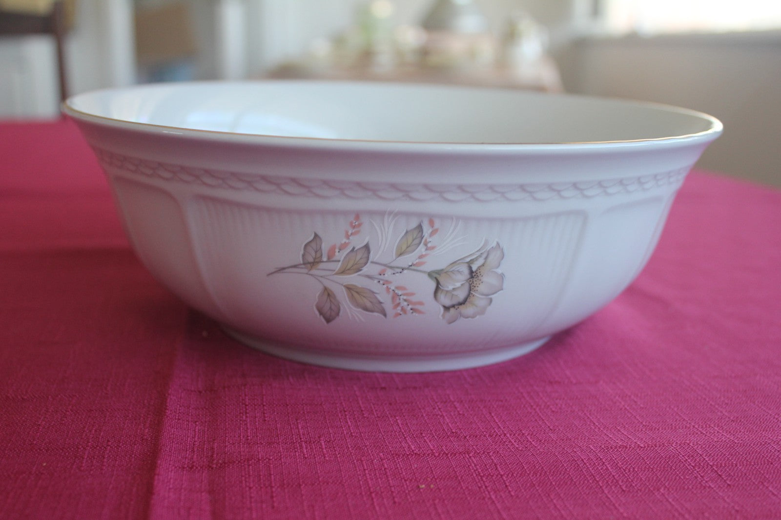 Royal Porcelain Floral Dinner & Coffee Service – 59 piece Matching Set