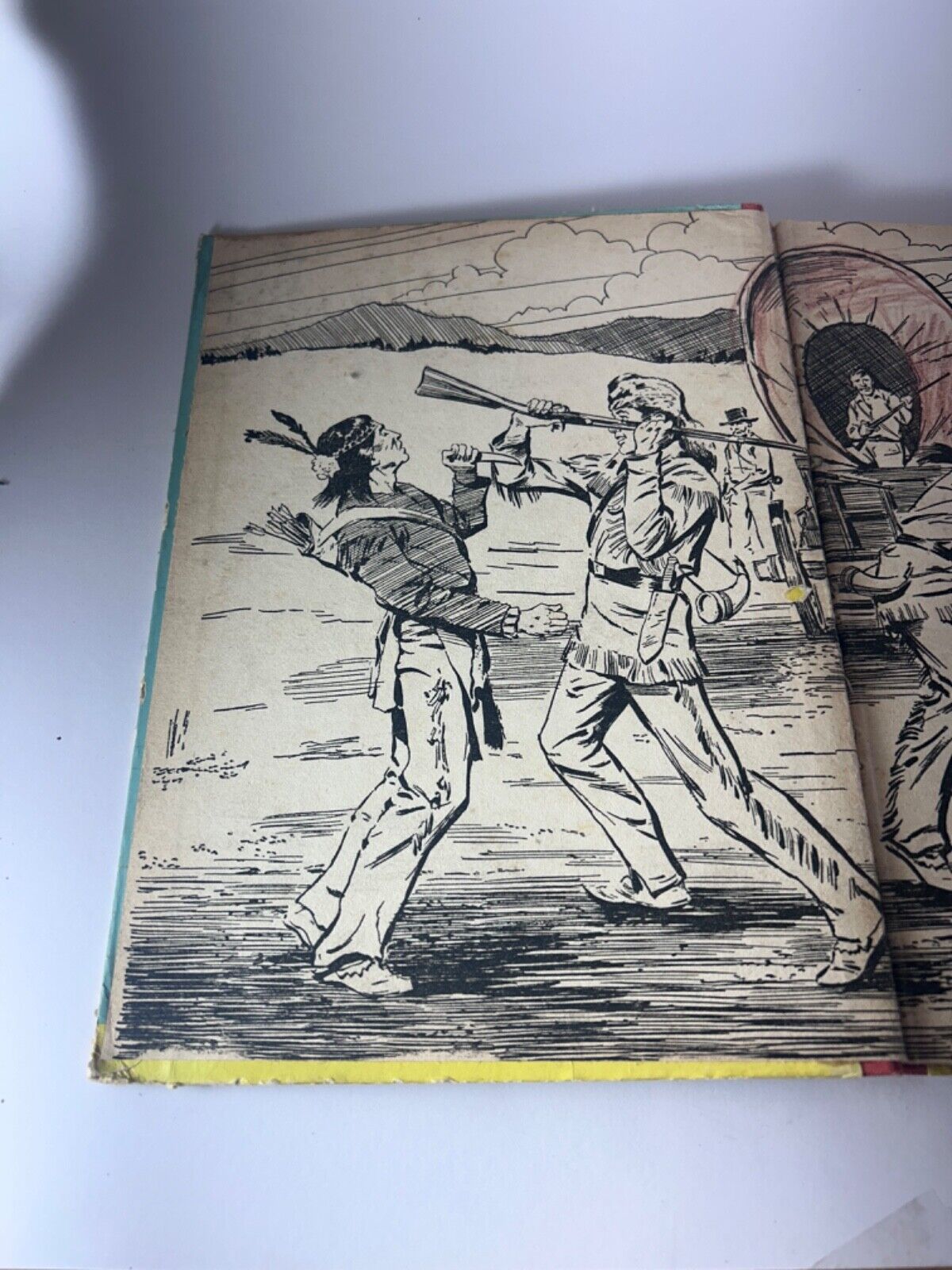 Hawkeye and the Last of the Mohicans Annual No 1 by Michael Holt-Hardback 1958