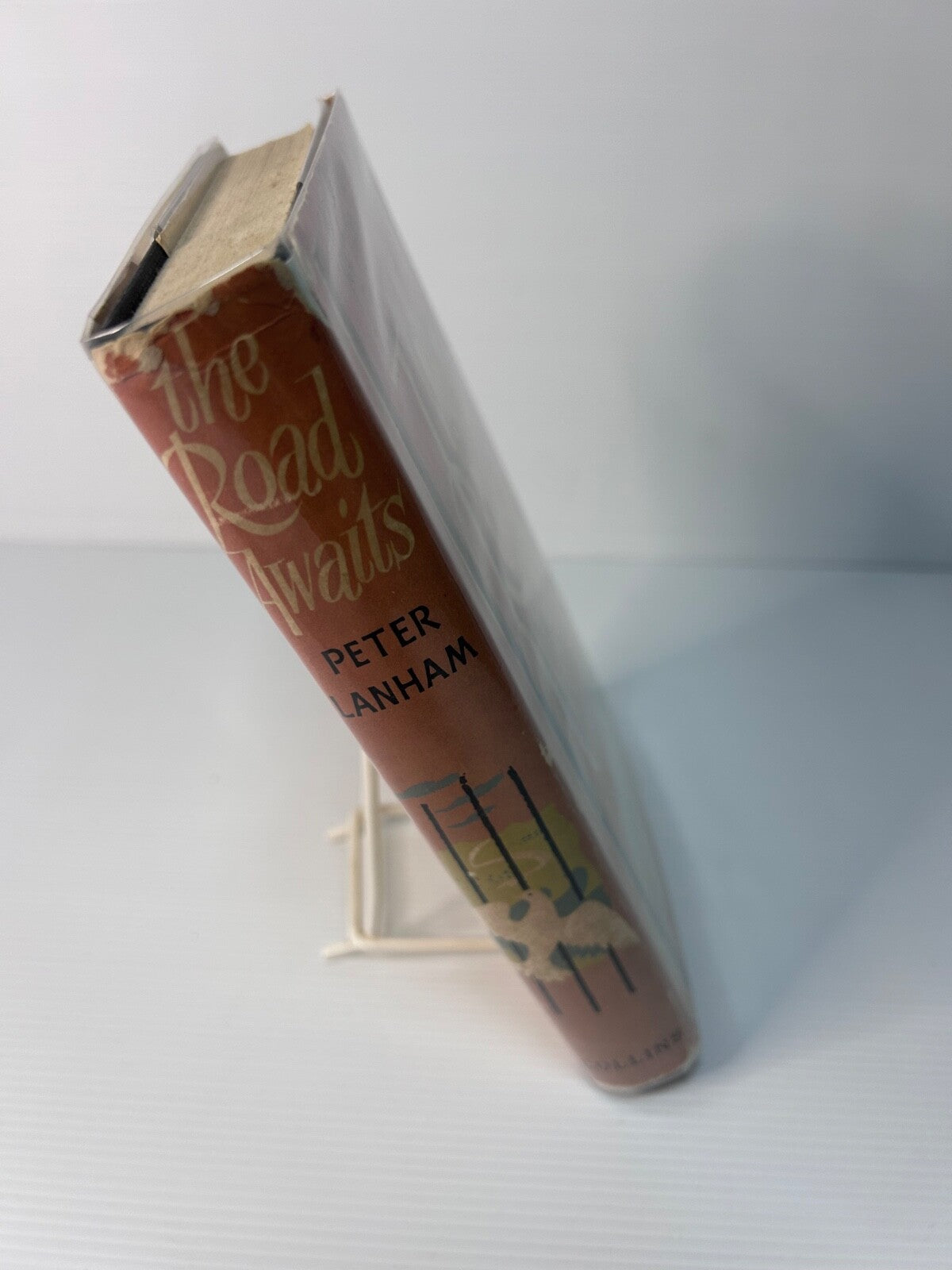 The Road Awaits by Peter Lanham 1955 HC DJ Collins 1st Ed Vintage Novel