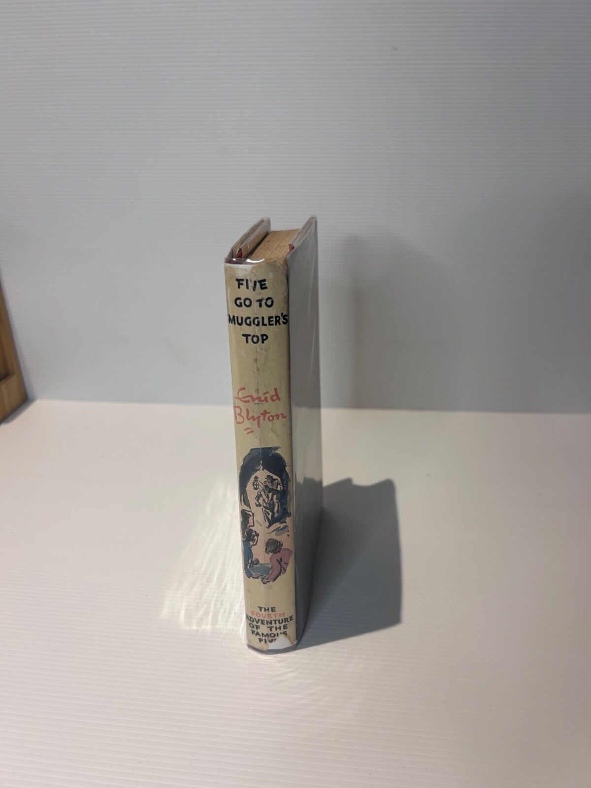 Five Go to Smuggler’s Top 1955 HC DJ  9th Imp Enid Blyton Famous Five