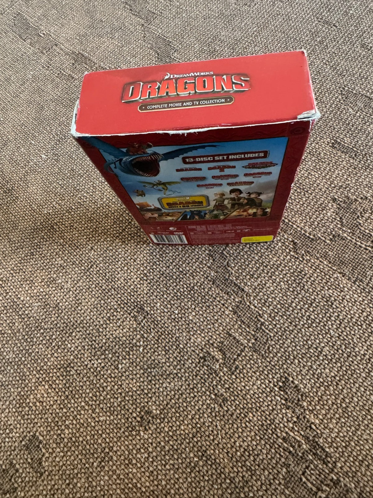 DreamWorks Dragons | DVD Complete Movie & TV Collection | 13 Disc Box Set | PAL