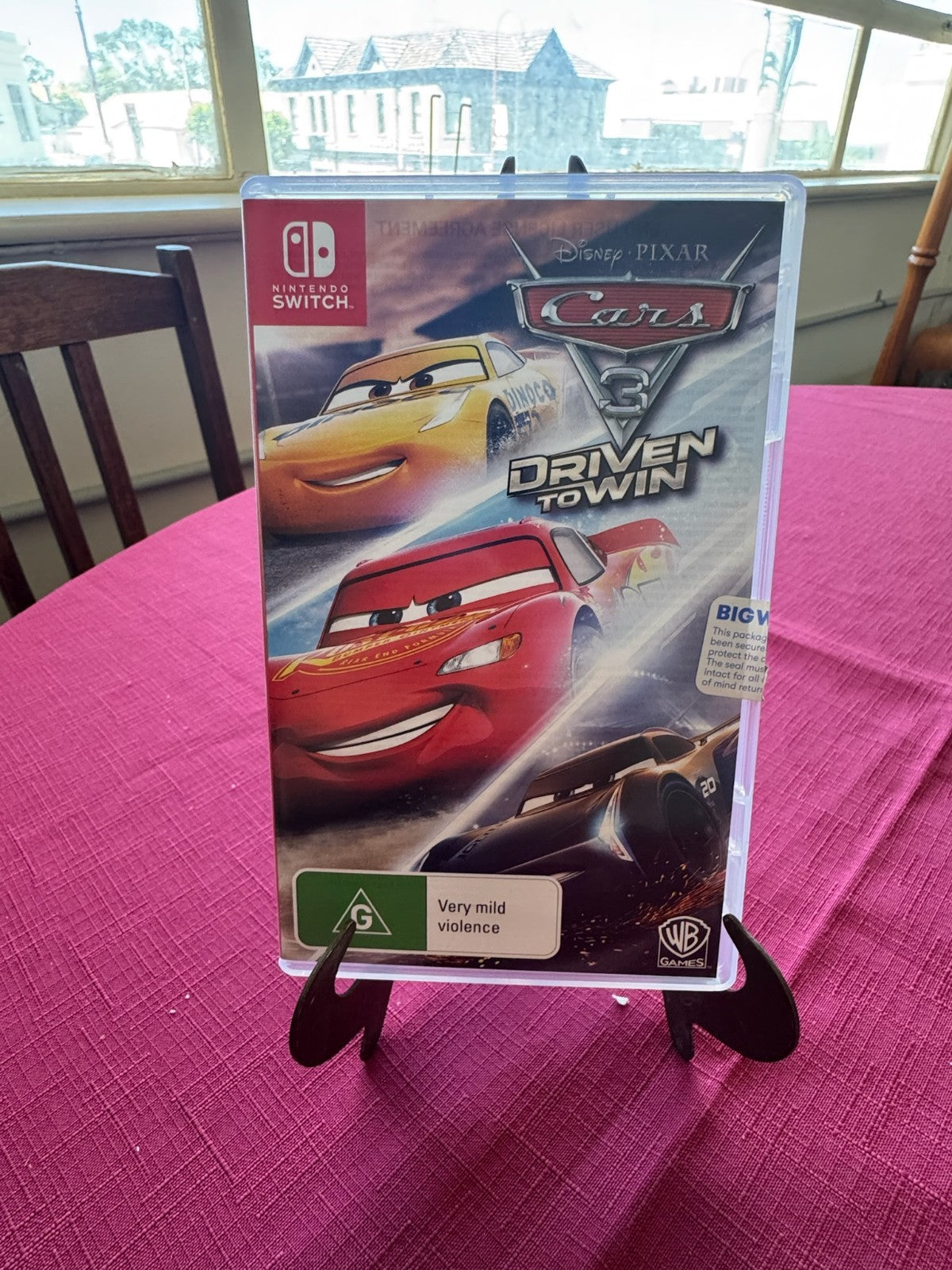 Cars 3 Driven to Win Nintendo Switch – Complete w Case & Cartridge | 2017