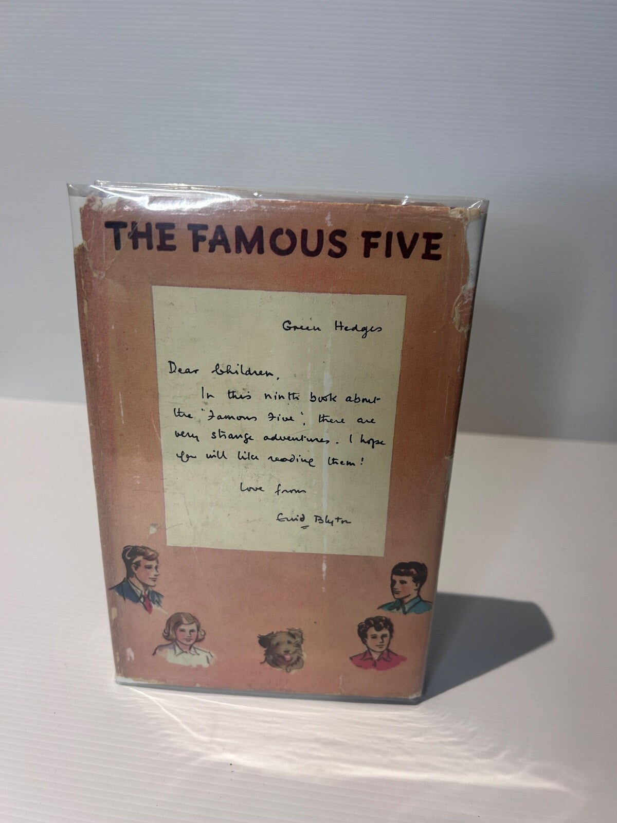 Five Fall Into Adventure Enid Blyton 1953 HC DJ 4th Impression H&S Famous Five