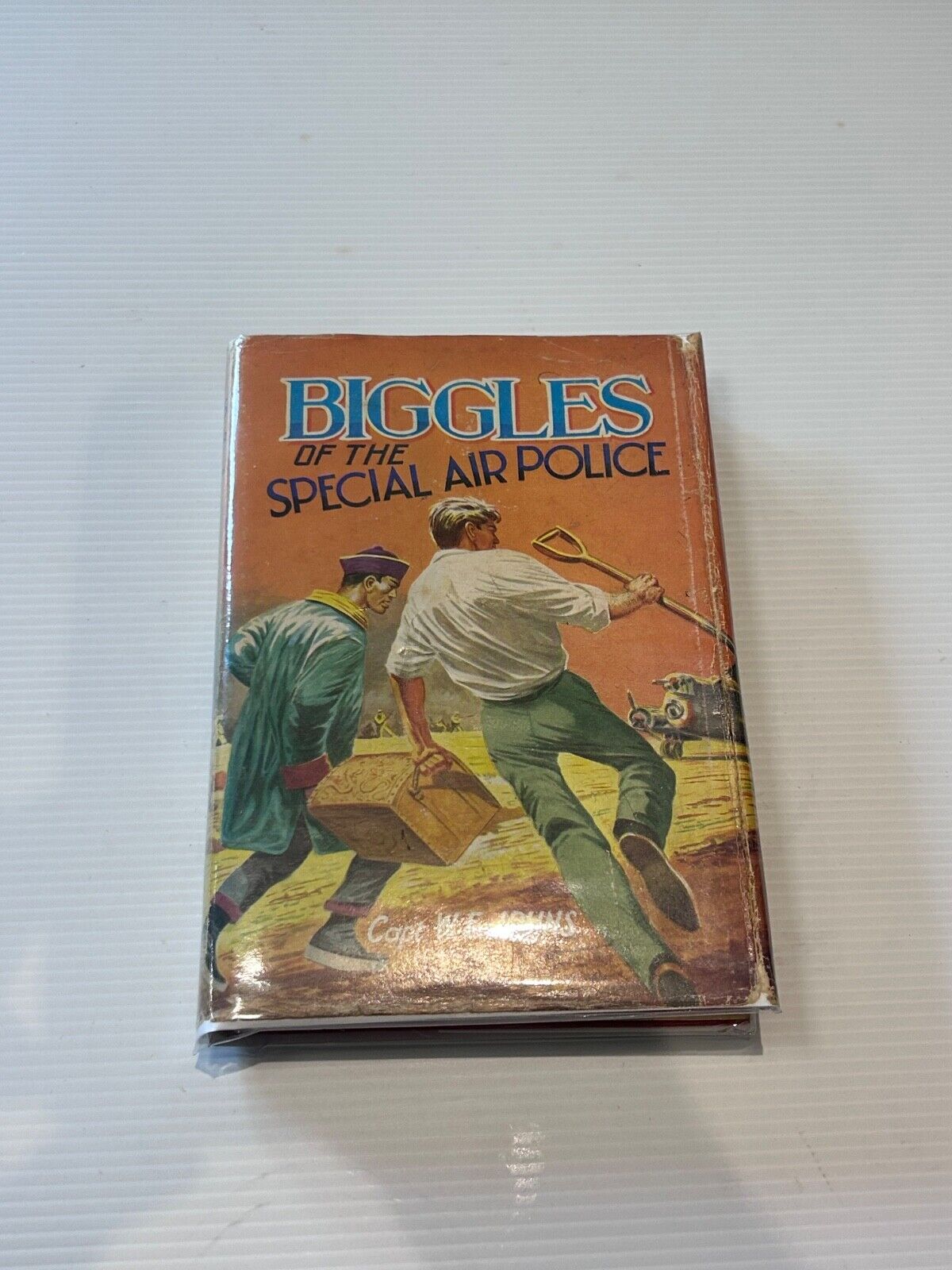 Biggles Of The Special Air Police 1960s Captain WE Johns with Dust Jacket