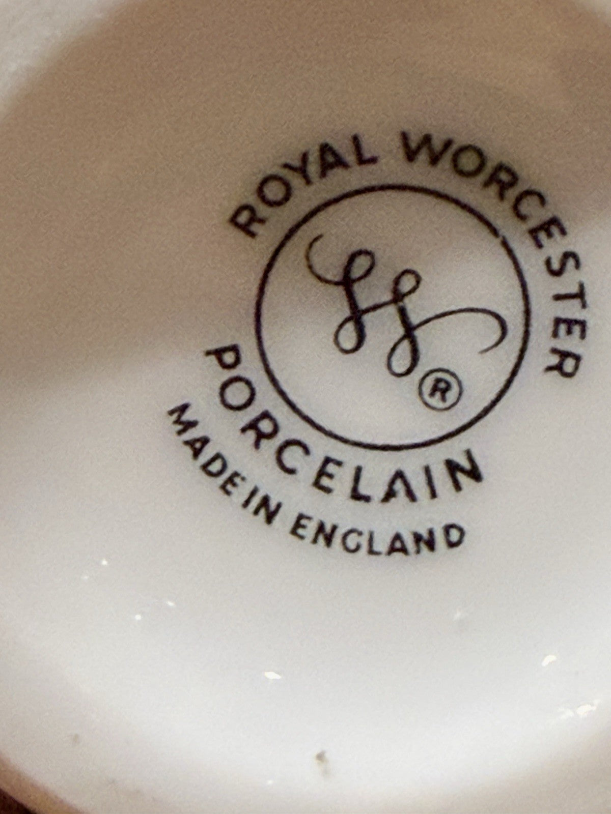 Royal Worcester Egg Coddlers Pair Blue Floral w Lids England Vintage
