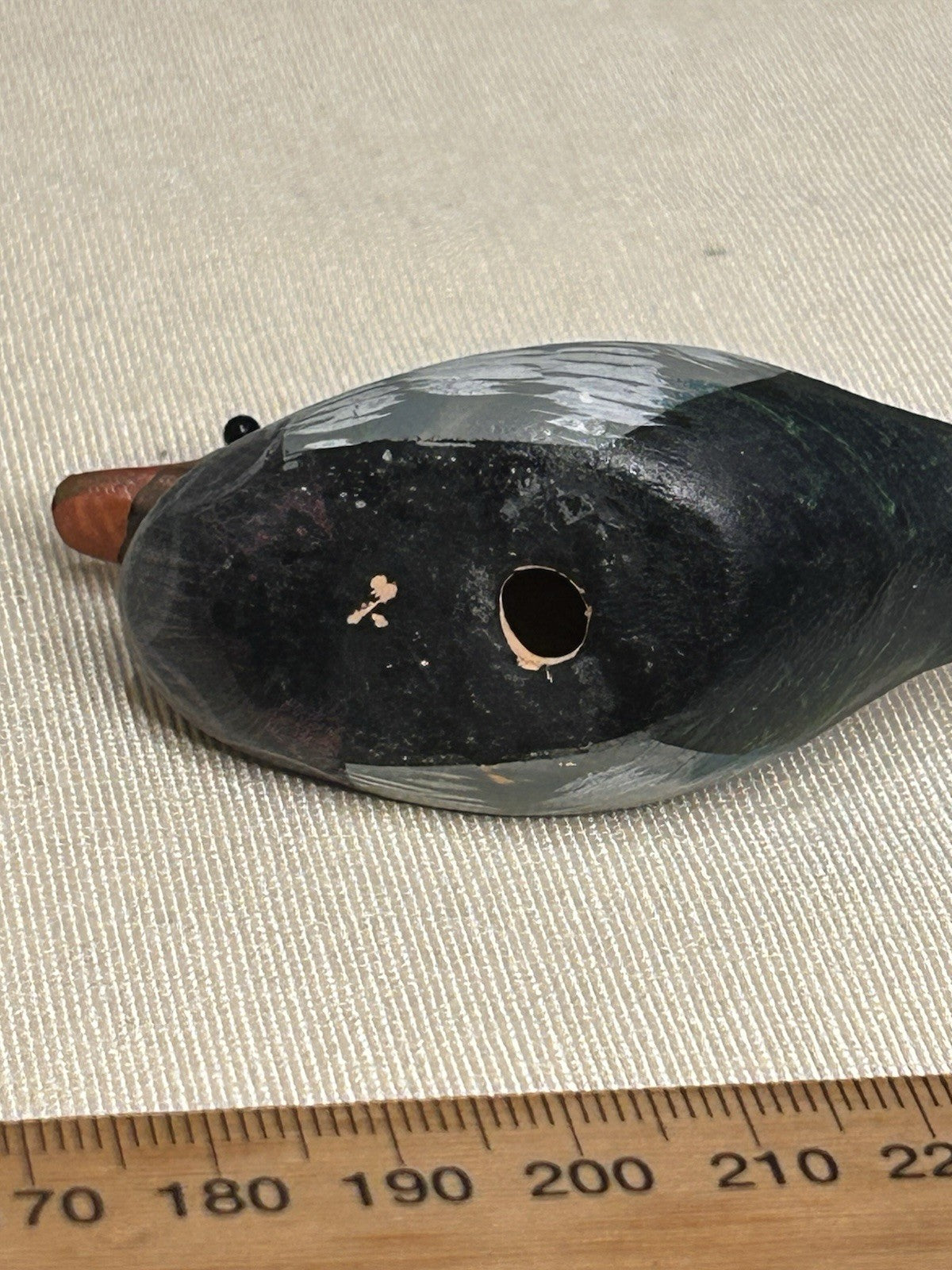 Hand Painted Ceramic Duck Figurines x2 – Mini Folk Art Décor Ducks