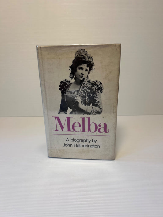Melba Biography John Hetherington 1967 HC DJ 1st Ed Cheshire Opera 312pp