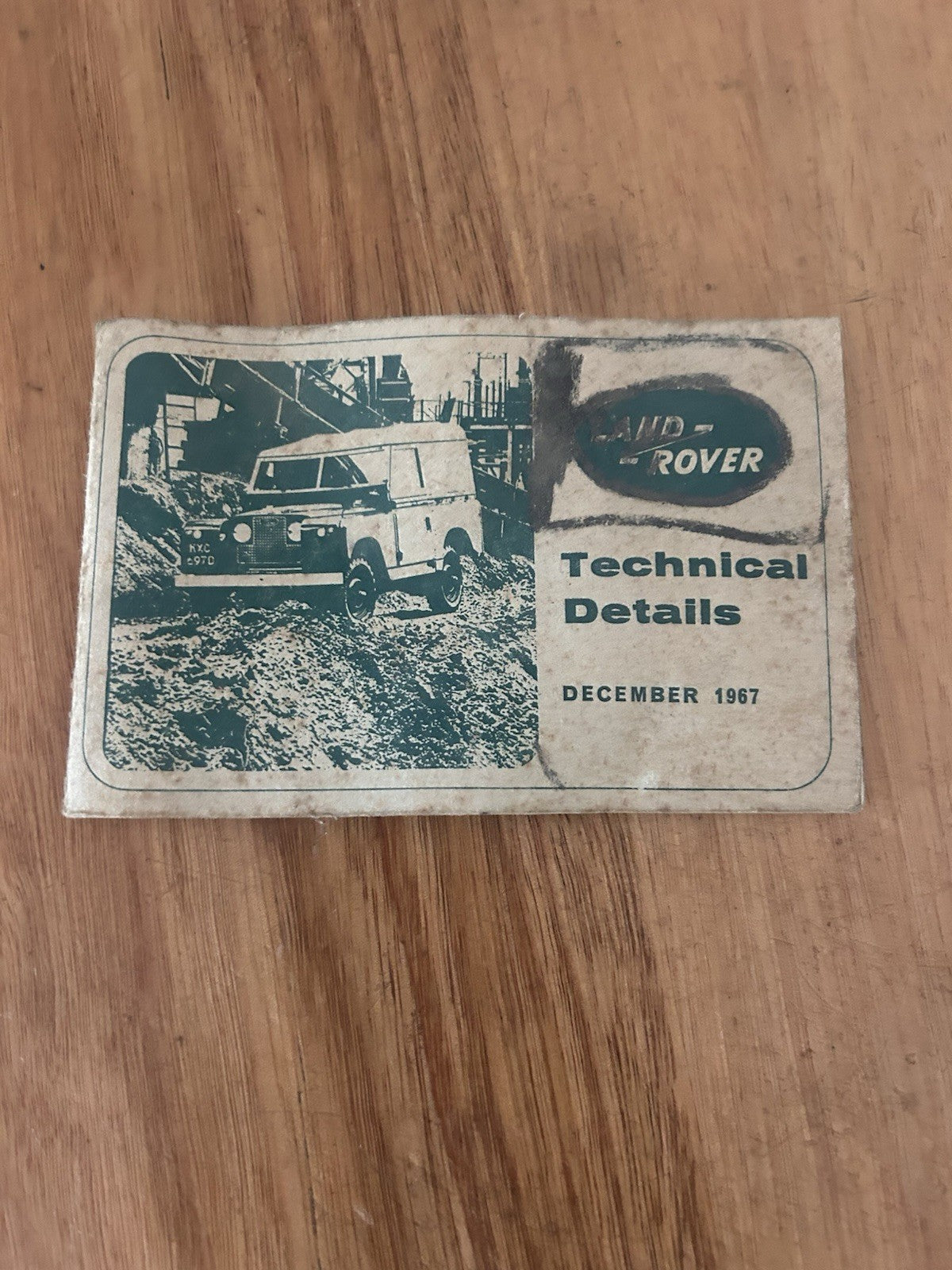 Land Rover Series II/IIA Framed Original Manuals Set – 1960s Workshop & Tech