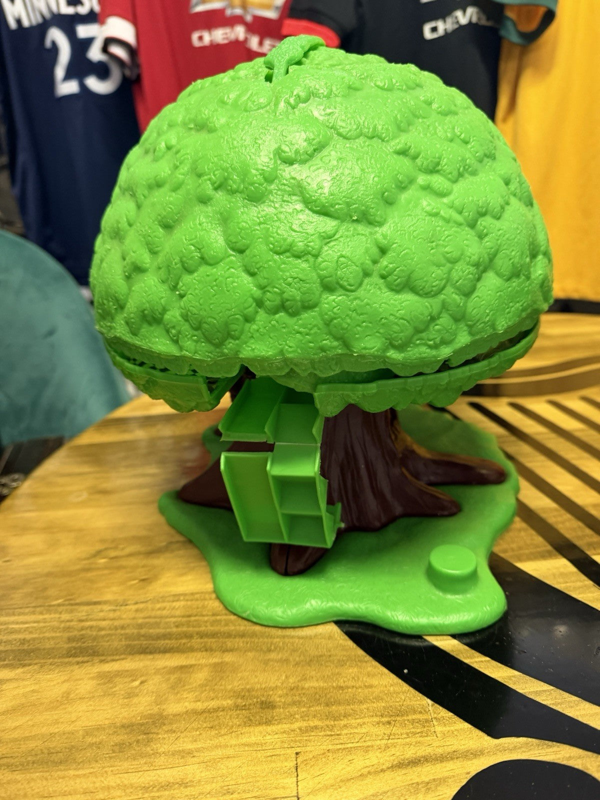 Vintage Kenner? Tree House Playset Car Figure Furniture Believed 1970s Toy