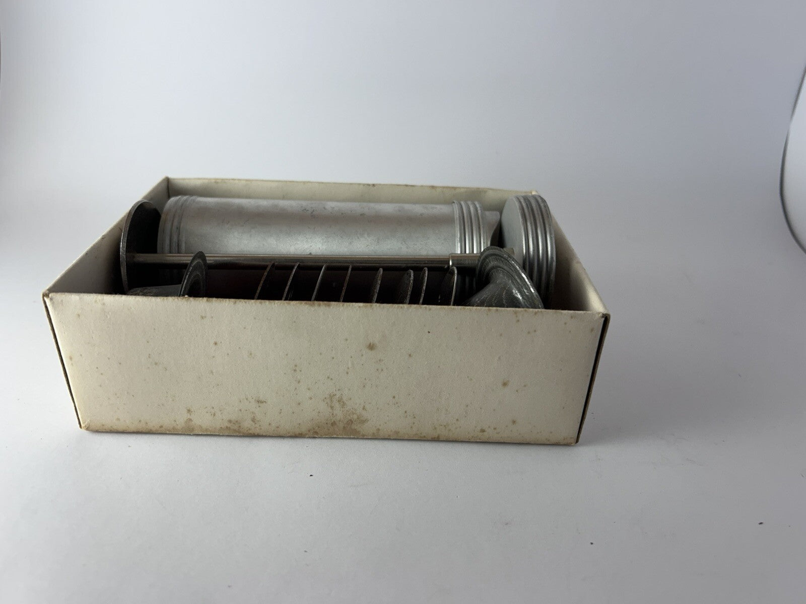 NUTBROWN Vintage Cookie & Biscuit Maker Original Box English Origin Kitchenalia 