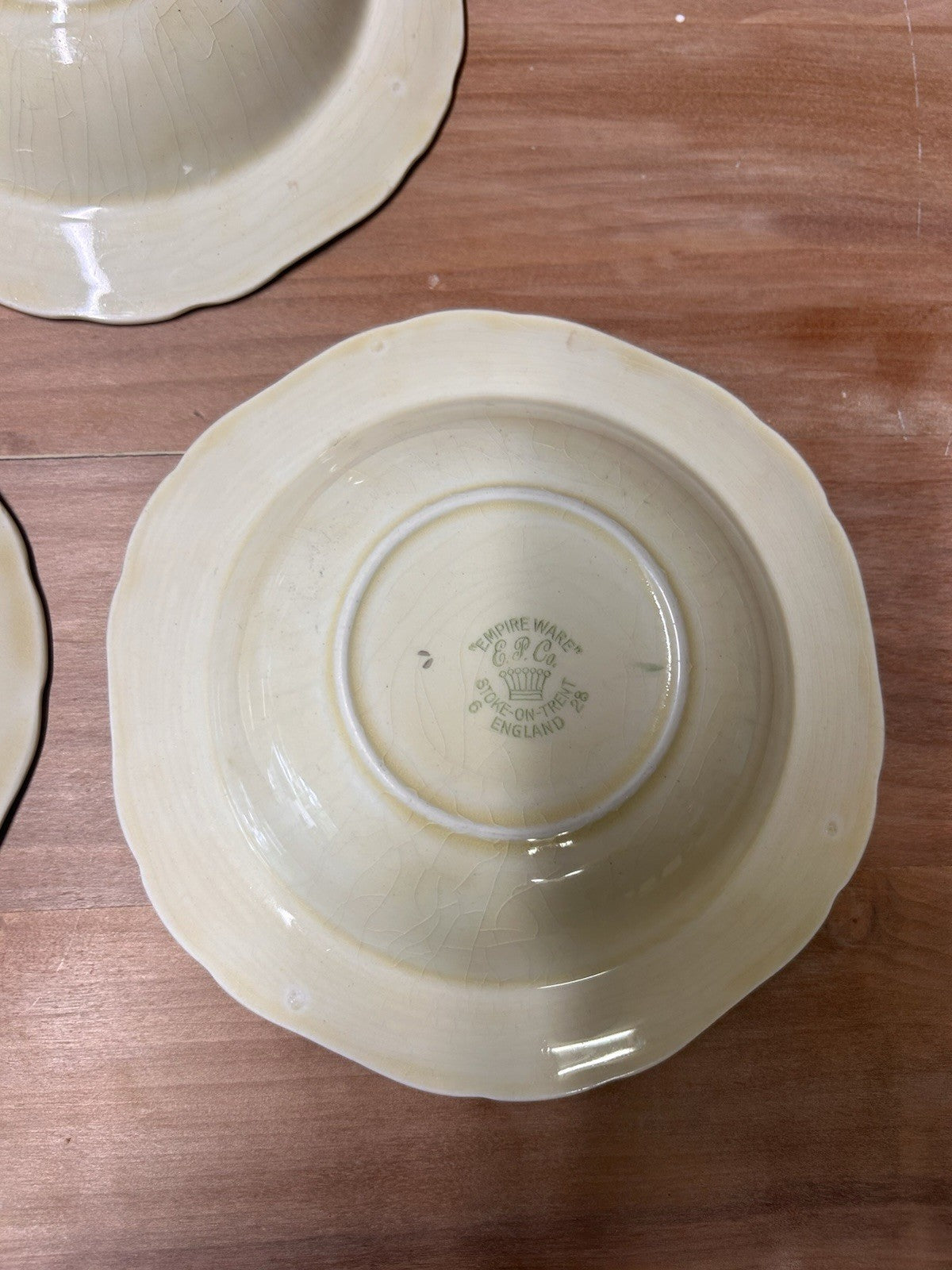 Empire Ware Dickens Days Bowl Set x6 Stagecoach Scene Vintage England